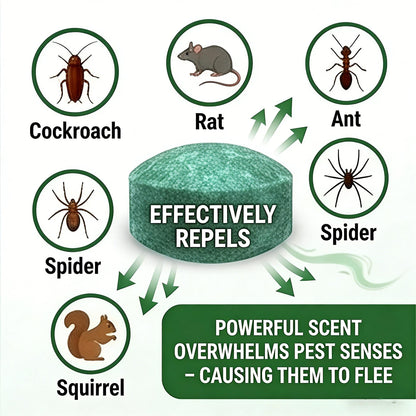 10 - Pack Popular Natural Rodent Repellent Balls-– Indoor & Outdoor Mouse and Rat Control