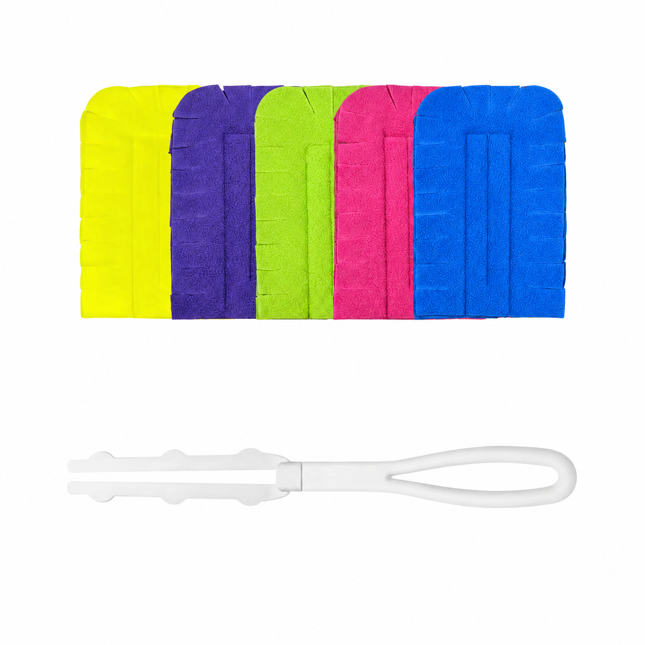 🌈 5-Color Refill Set + Handle 🧹