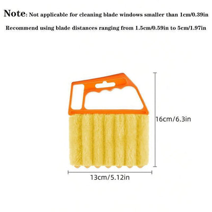 (𝙎𝙥𝙚𝙘𝙞𝙖𝙡 𝙋𝙧𝙤𝙢𝙤𝙩𝙞𝙤𝙣💖)Generic Washable Multifunction Cleaning Window Blinds Brush, 1 Count Portable Home Air Conditioning Cleaner Duster, Household Crevice Cleaning Brush, Household Items
