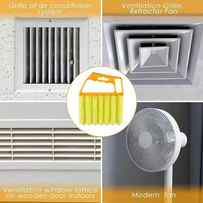 (𝙎𝙥𝙚𝙘𝙞𝙖𝙡 𝙋𝙧𝙤𝙢𝙤𝙩𝙞𝙤𝙣💖)Generic Washable Multifunction Cleaning Window Blinds Brush, 1 Count Portable Home Air Conditioning Cleaner Duster, Household Crevice Cleaning Brush, Household Items