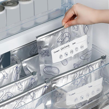✨Best Seller✨| MCOIKY® Food Grade Aluminum Foil Fresh-Keeping Bag  - S+M+L per 2pcs | Total : 6pcs