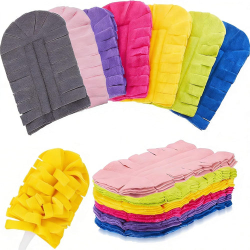 (𝙎𝙥𝙚𝙘𝙞𝙖𝙡 𝙋𝙧𝙤𝙢𝙤𝙩𝙞𝙤𝙣💖)Duster Refills for Swiffer Electrostatic Dust Removal Brush Refills Multisurface 360° Larger Size Dusters with 4X Microfibers Unscented Disposable Dusters Machine Washable Reusable Environmentally Friendly Choice
