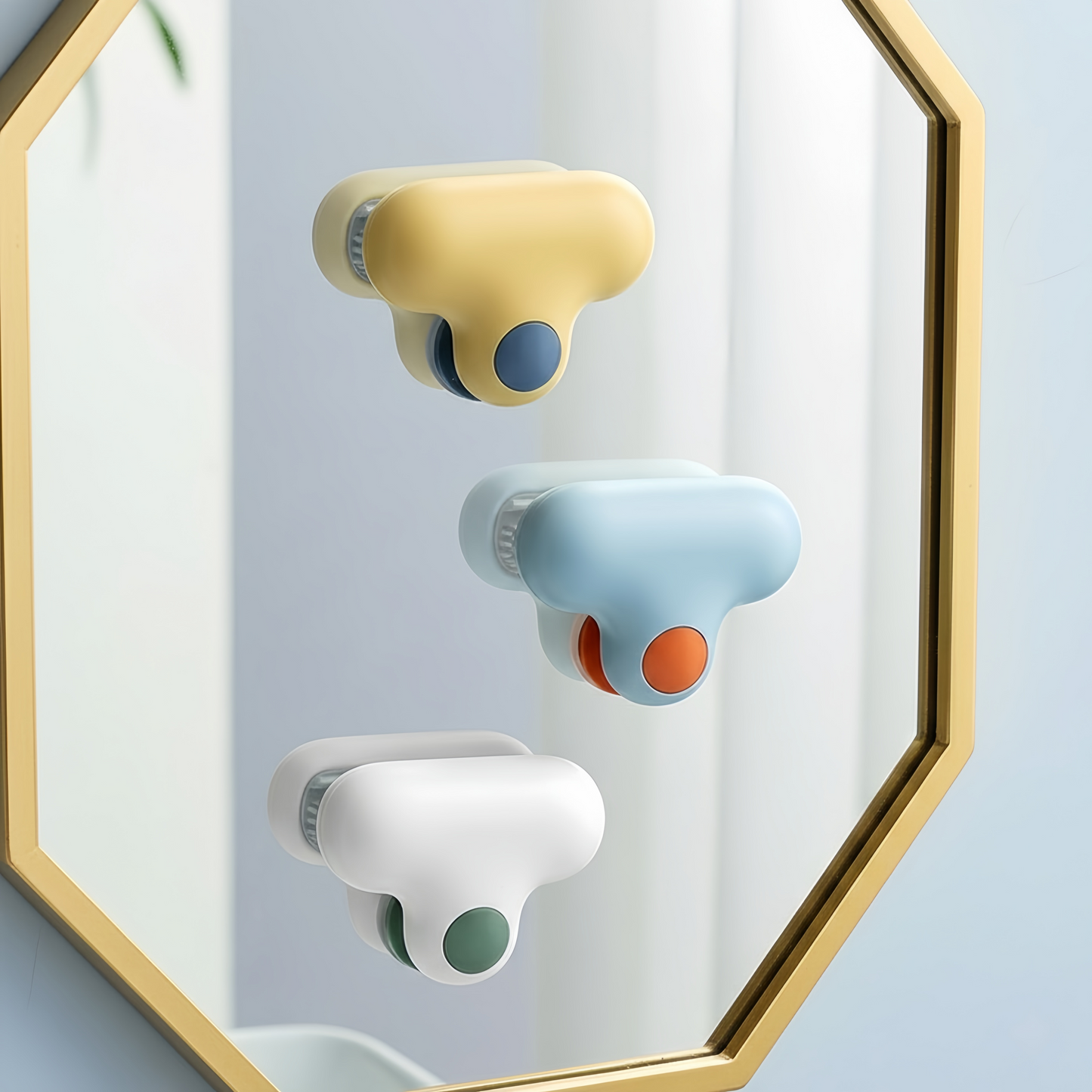 MCOIKY® Mini "T" Mirror Squeegee & Scrubber