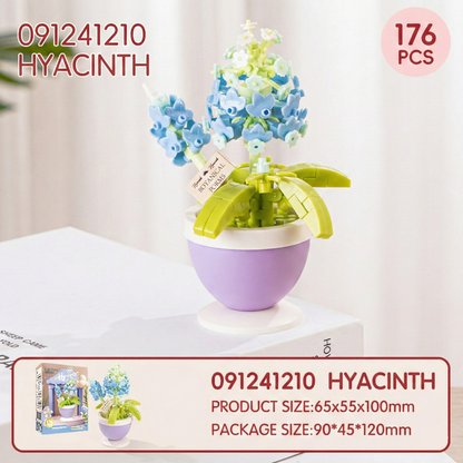 ✨Best Seller✨| MCOIKY® DIY Building Block Flower Bouquet Pot🌷
