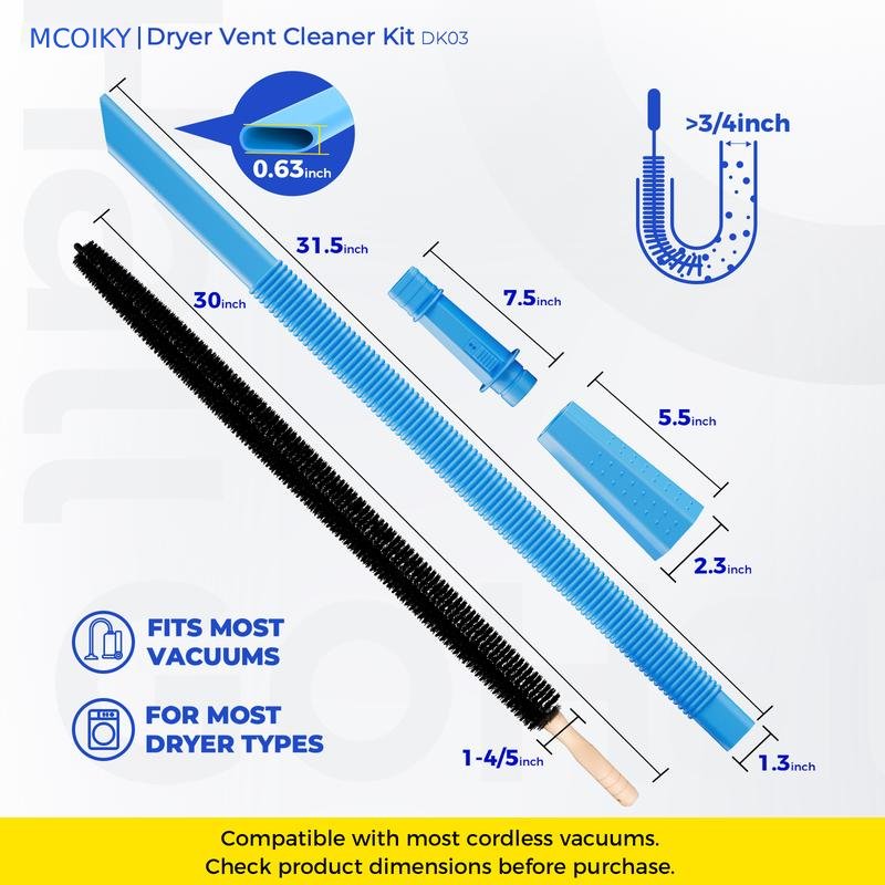 🎉Special limited-time discount | MCOIKY® Dryer Vent Cleaning Kit